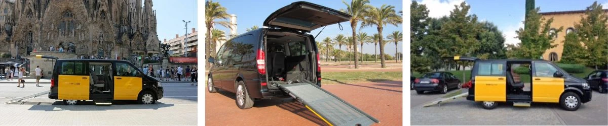 Adapted Taxi's Barcelona