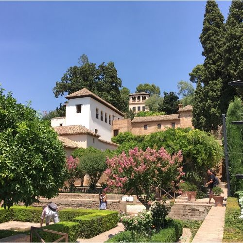 Accessible Alhambra Generallife gardens