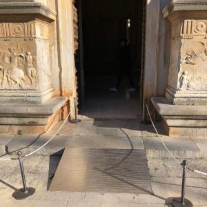 Accessible Alhambra charles v palace entrance