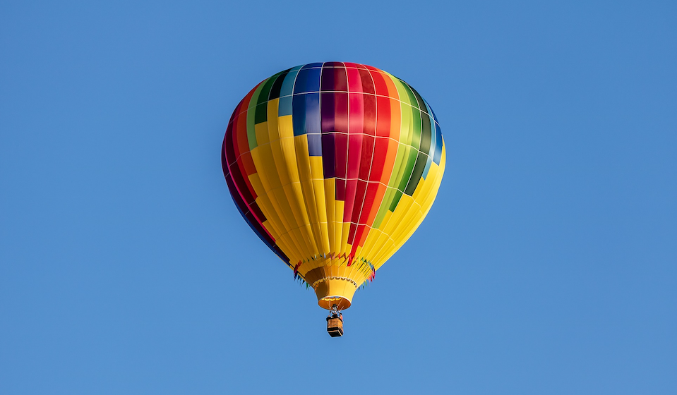 Accessible hot air balloon flight Spain, Barcelona