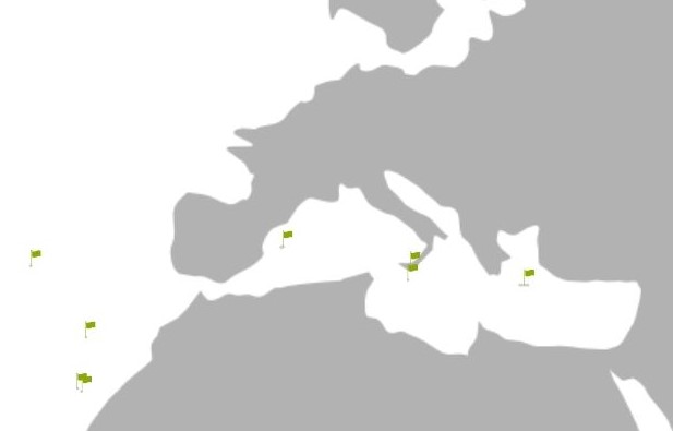 Accessible islands in Europe