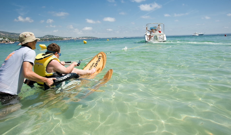 Accessible water skiing Mallorca