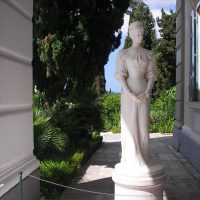 Achilleion tour sissi statue Achilleion tour sissi statue