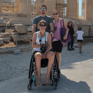 Acropolis visitors