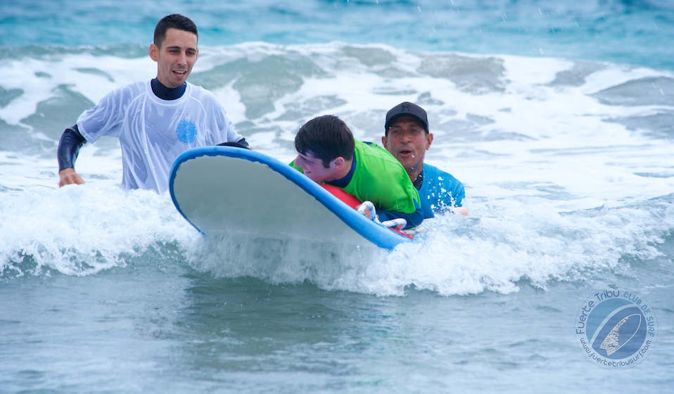 Adapted Surf Clinic Fuerte Ventura Spain