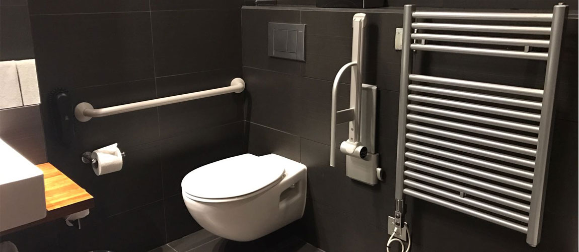 Barcelona Adapted Bathroom incl roll in shower