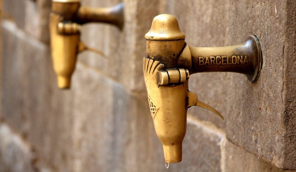 Barcelona Water Tap in Old Town