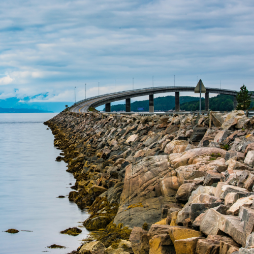 Bridge Molde in Norway