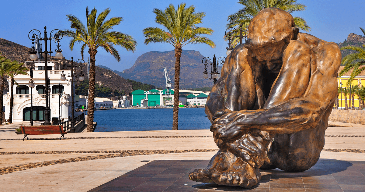 Cartagena Statue of a Man