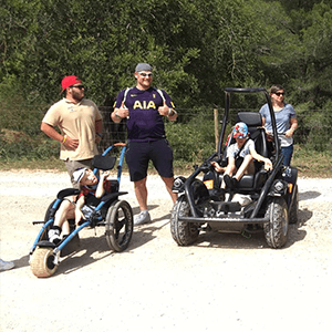 Children doing Accessible Sports in Mallorca