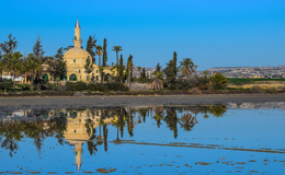 Cyprus Nicosia Hala sultan tekke mosque