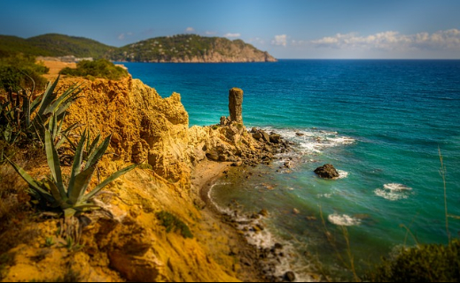 Ibiza cliffs