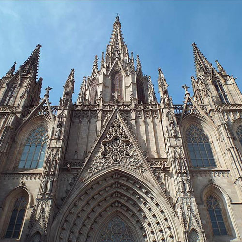 Gothic cathedral Barcelona