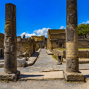Herculaneum pillars