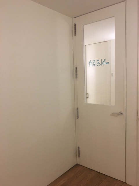 Casa Vicens Accessible Bathroom Door