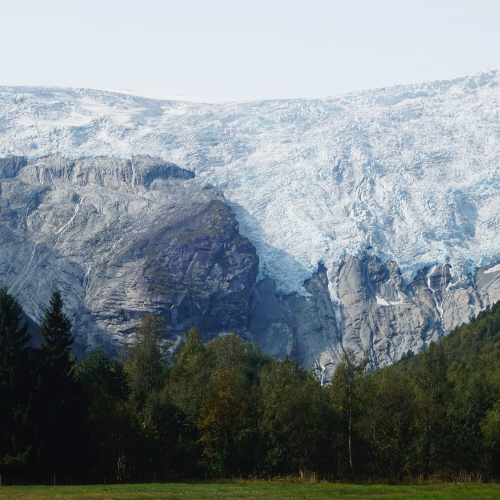 Jostedalsbreen in Olden Norway
