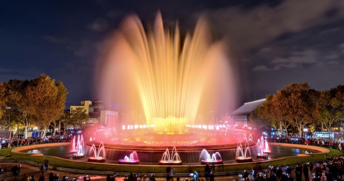 Magic Fountain Barcelona Hero