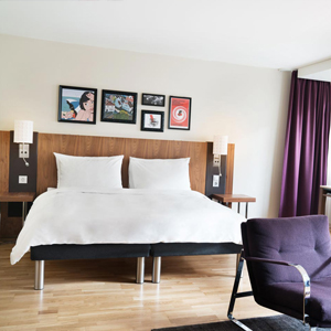 Norway, Stavanger accessible hotel bed
