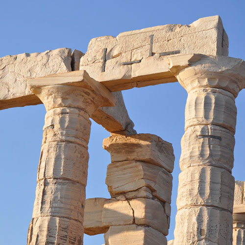 Olympia temple of zeus ruins