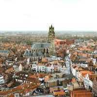 Bruges from above