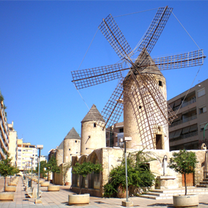 Palma de Mallorca Windmill