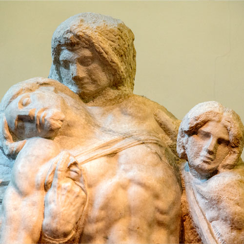Pieta by Michelangelo in the Galleria dell'Accademia
