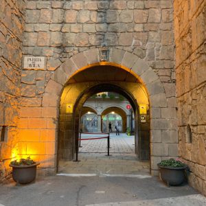 Entrance Poble Espanyol Wheelchair Accessible Activities in Barcelona