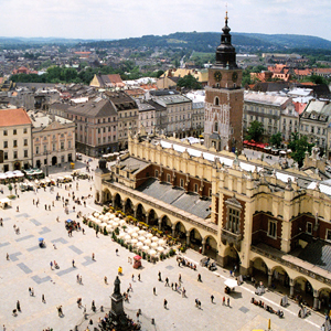 Krakow City view