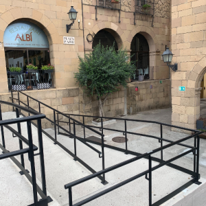 Ramp Poble Espanyol Wheelchair Accessible Activities in Barcelona