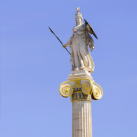Roman Goddess Statue Athens