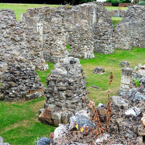 Ruins in Canterbury