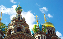 Russia St Petersburg Church of the Saviour
