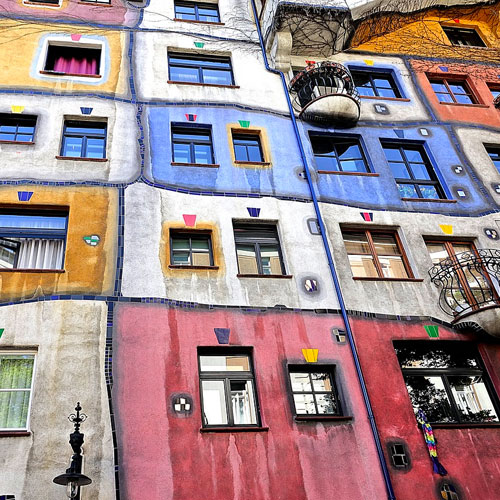The Hundertwasser House Vienna