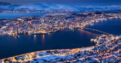 Tromso by night