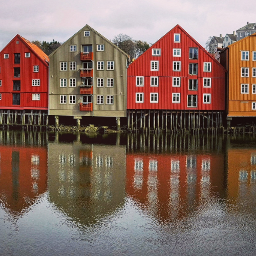 Trondheim, situated next to Bud