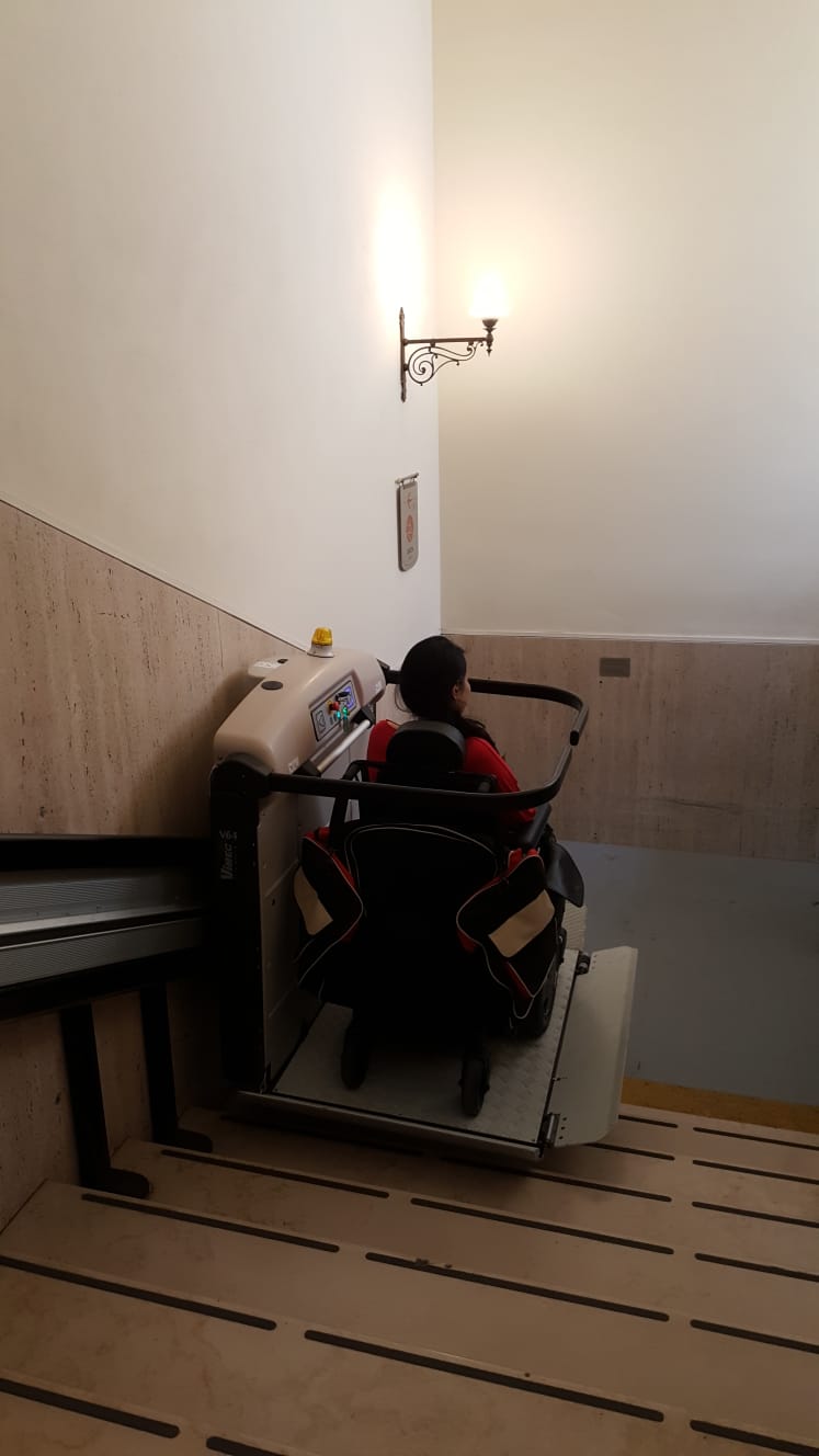 Vatican Museums Wheelchair Lift