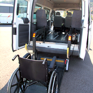 Wheelchair accessible van Olympia