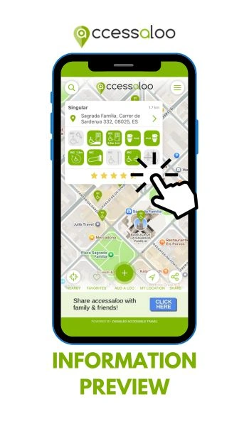 Accessaloo Preview Accessaloo accessible facilities card preview