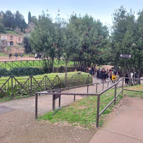 Accessible Ground around the Roman Forum