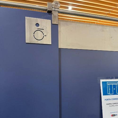 accessible restroom accessible restroom sliding door