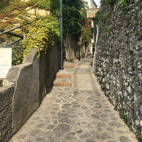 accessible streets in Ravello