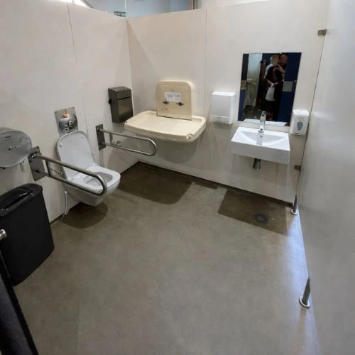 accessible toilet inside accessible toilet inside