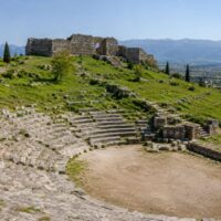 Acropolis of Sparta and the ancient theatre