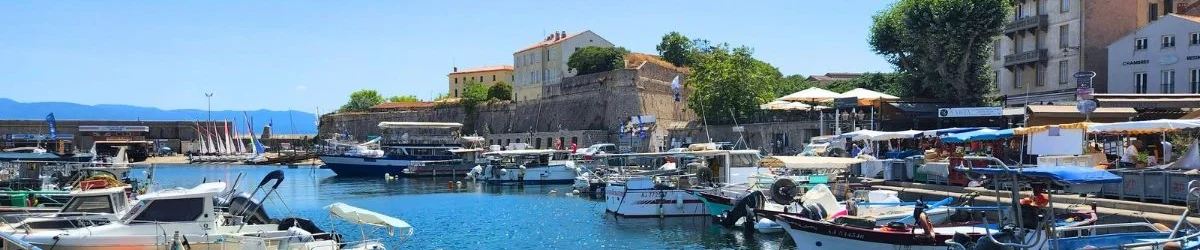 Ajaccio harbor