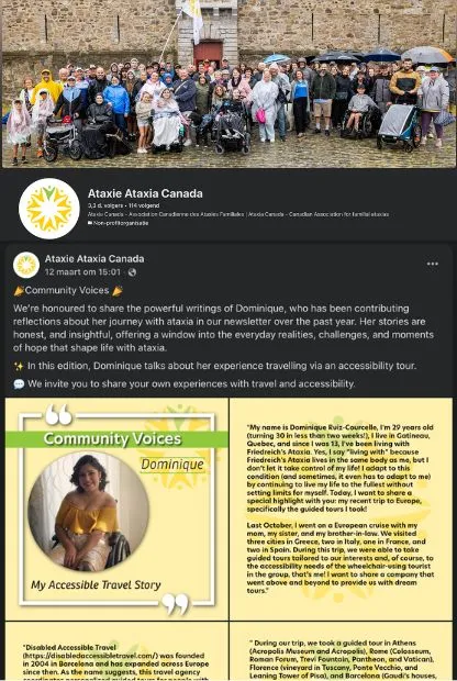 Ataxie Ataxia Canada March 2026