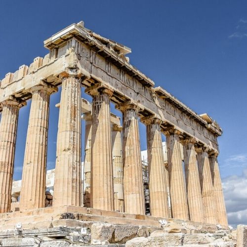 athens acropolis pillars