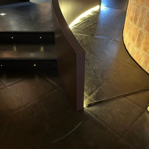 Attic ramp and stairs