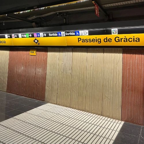 Exiting station