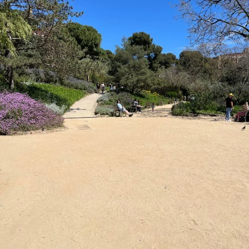 gravel path and slopes gravel path and slopes