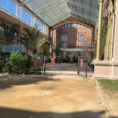 greenhouse entrance gate